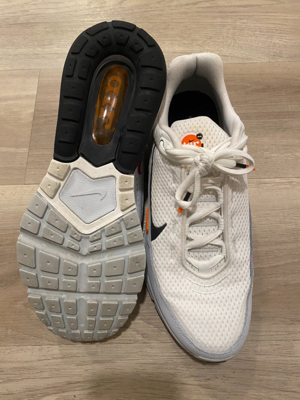 Nike Air Max Pulse DR0453-100 Summit White Safety Orange Men’s 9.5 Women’s 11 - Picture 7 of 13